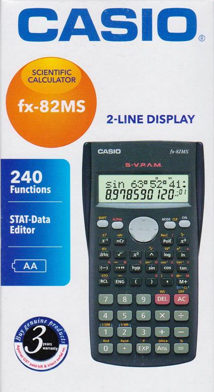 CASIO scientific